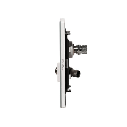 Satellite + TV Socket – Ultra Thin Acrylic Glass