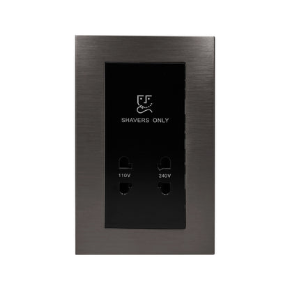 Shaver Socket 3x6 - Stainless Steel