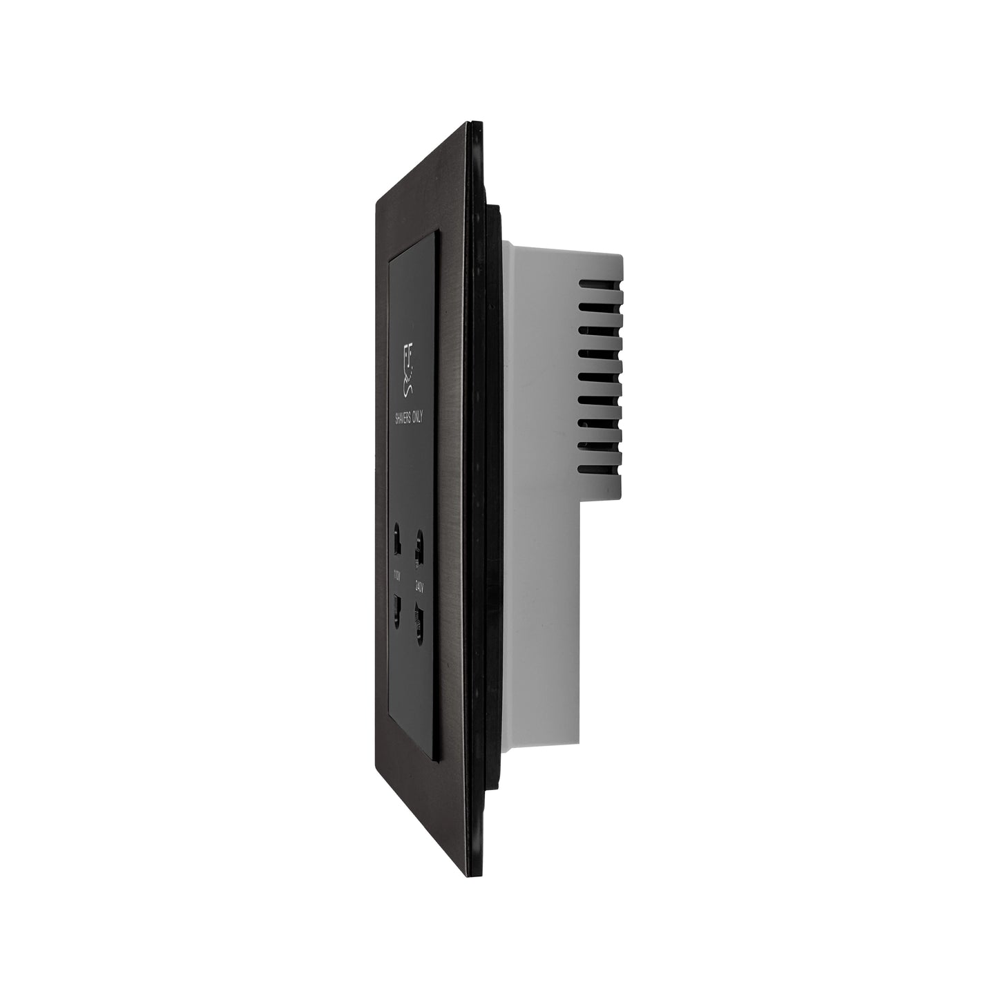 Shaver Socket 3x6 - Stainless Steel