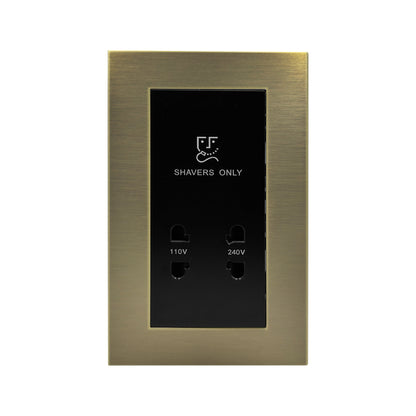 Shaver Socket 3x6 - Stainless Steel