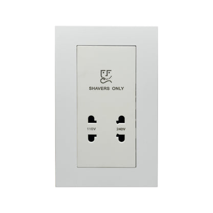 Shaver Socket 3x6 - Stainless Steel