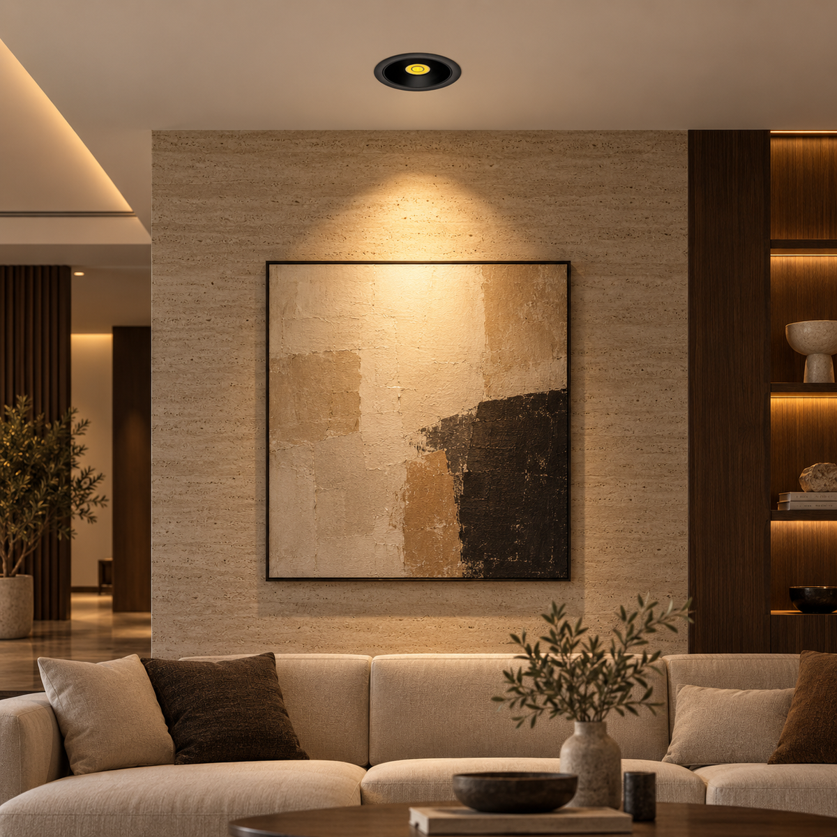 LED Spot Light -3CCT 3000K+4000K+6500K-12W-DIE Casting-Aluminum AC85-265V - 24°