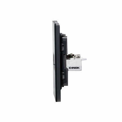 TV + Tel Socket – Ultra Thin Plastic