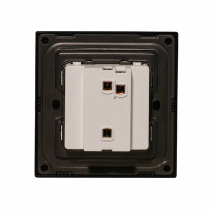 2 Gang 1 Way Switch – Ultra Thin Acrylic Glass